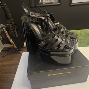 Black Platform Heels